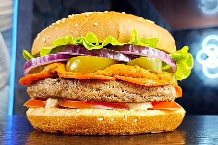 Бургер С огоньком