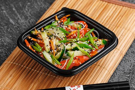 Фунчоза с овощами