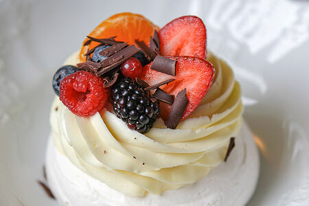 Пирожное Павлова без орешков