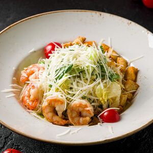 Цезарь с креветками