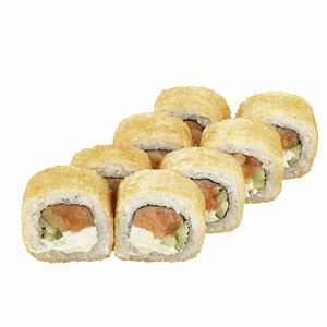 Темпура с лососем.