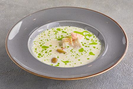 Сливочный рыбный суп 