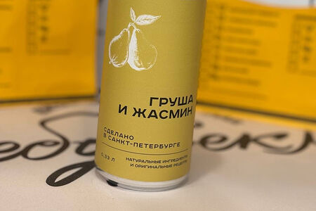 Лимонад Bakunin Груша-жасмин 