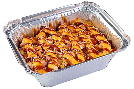 Рисовая лазанья с курицей и грибами