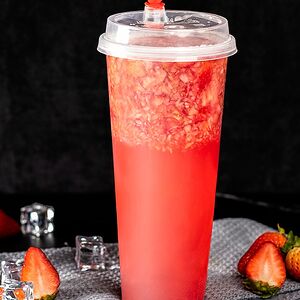 Клубничный Bubble Tea Любимая ягодка