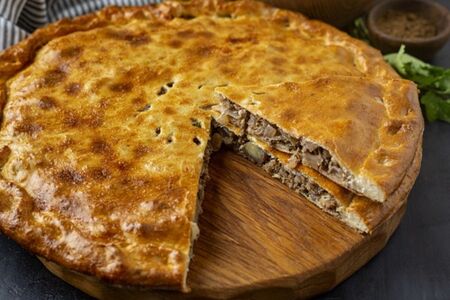 Дагестанский мясной пирог Чуду