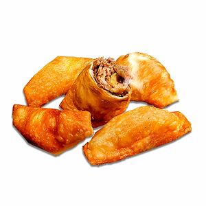 Мини-чебуреки с говядиной и свининой