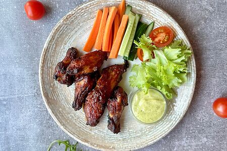 Куриные крылья барбекю