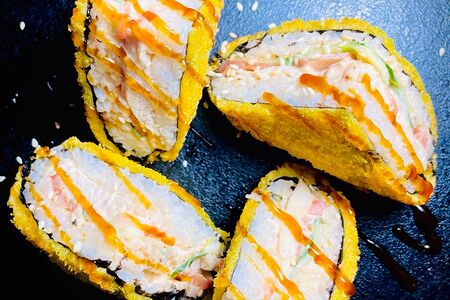 Суши-сендвич с курицей