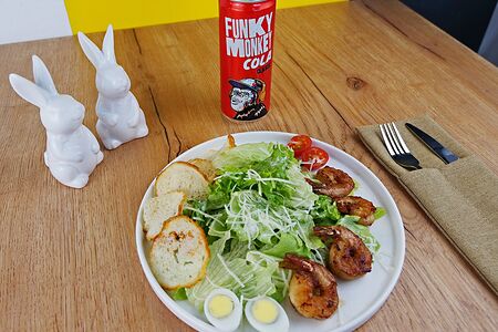 Цезарь с креветками