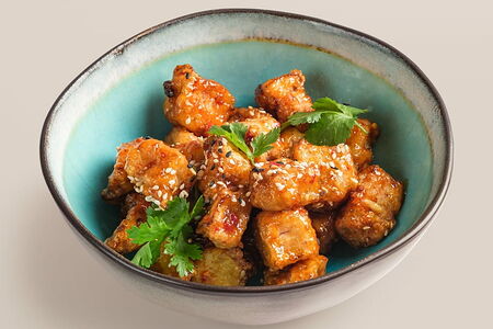 Баклажаны на воке