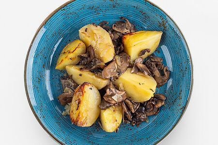 Картофель с грибами