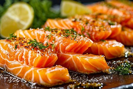 Лосось в кляре