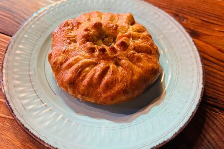 Элиш с картофелем и грибами