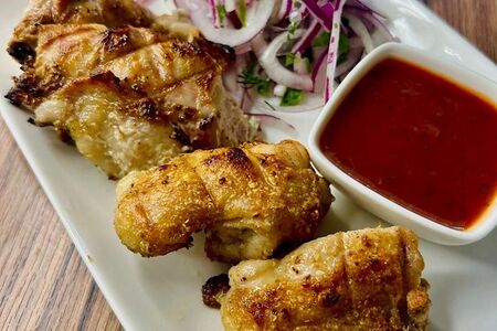 Шашлык из куриного филе