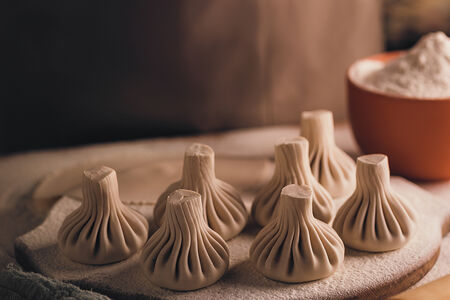 Хинкали мраморные