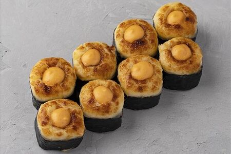 Запеченный с овощами