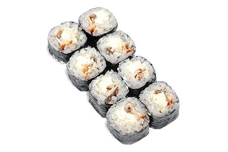 Ролл с копченым угрем и сливочным сыром