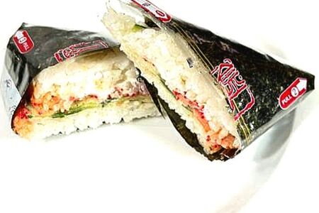 Онигири с креветкой