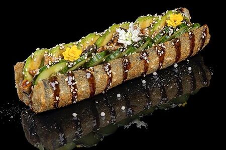 Хот догроллс с угрем