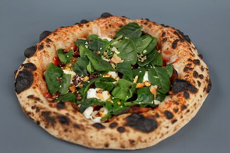 Баклажан, страчателла, азиатская глазурь