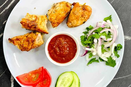 Шашлык из куриного филе