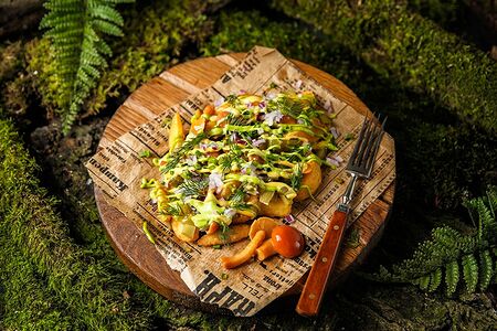 Картофель с опятами