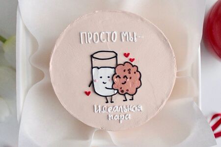 Бенто-торт Просто мы идеальная пара 
