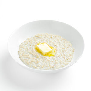 Овсяная каша на безлактозном молоке