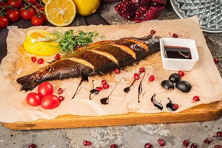 Форель на гриле