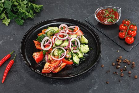 Салат с маслом