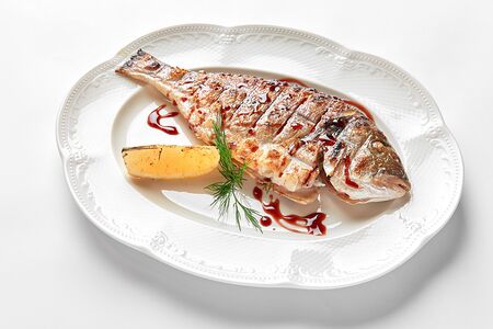 Дорадо на гриле или на пару