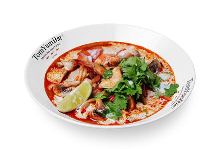 TomYum с королевскими креветками
