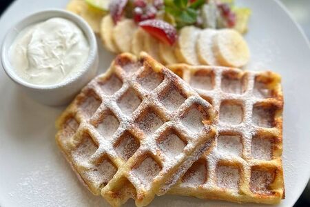 Вафли творожные