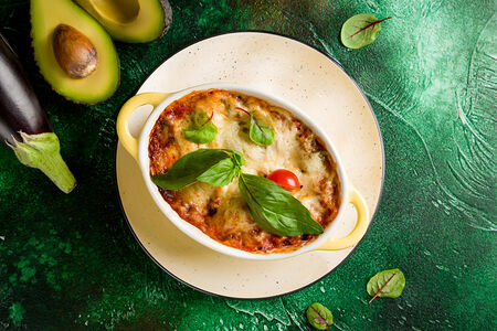 Лазанья с зернистым творогом