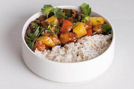 Свинина в кисло-сладком соусе