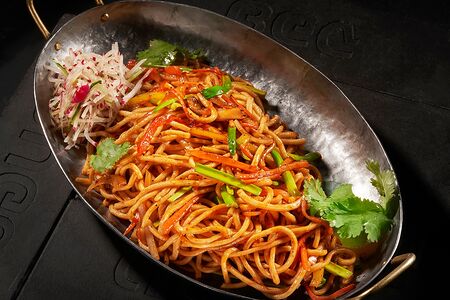 Китайская лапша веган