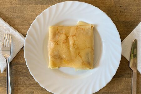 Блин с ветчиной и сыром