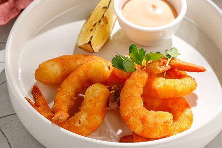 Тигровые креветки фри