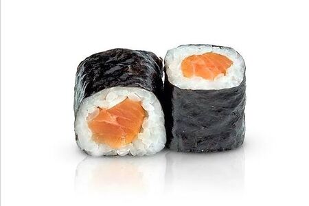 Маки с лососем