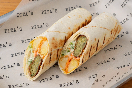 Фалафель с картофелем и морковкой