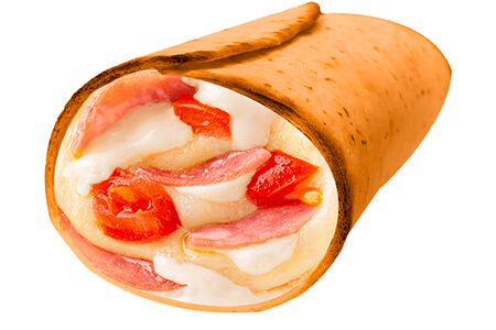 Чикен ролл с ветчиной и курицей