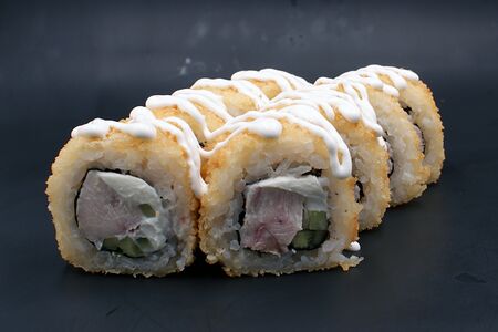 Жареный ролл Курица ранч