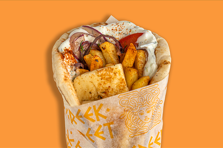 Гирос с халлуми