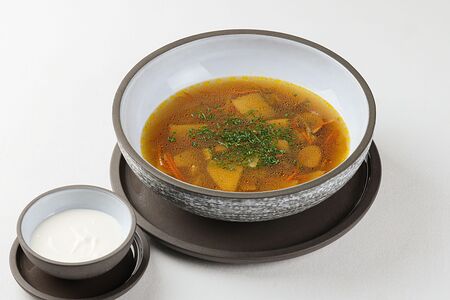 Суп из лесных грибов