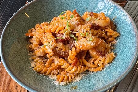 Джирандоле с морепродуктами