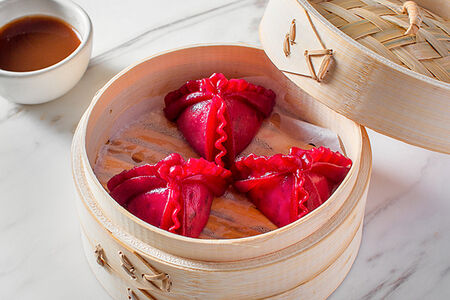 Димсамы с камчатским крабом