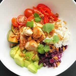 Боул с курицей 