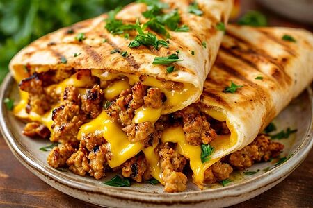 Шаурма с сыром 