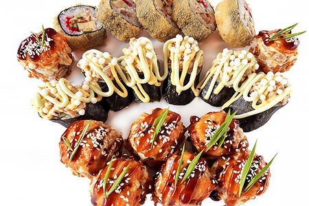 Супер сет с угрём